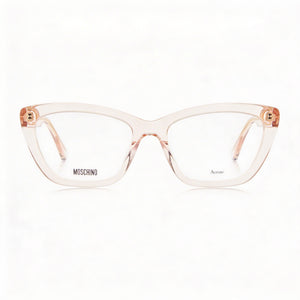 Moschino Mos629 Cat Eye Eyeglasses for Women — front view, Acetate