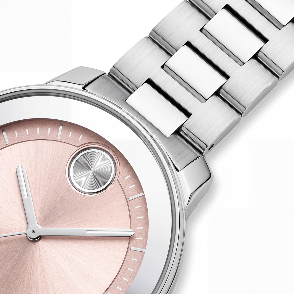 Movado Bold 3600872 Women's Watch — front view, Quartz movement 40mm
