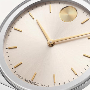 Movado Modern Bold Horizon 3601075 Unisex Watch — front view, Quartz movement 40mm