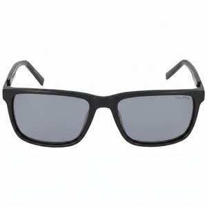 Nautica Rectangle Sunglasses for Men — front view, Plastic frame