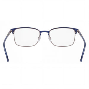 Nautica Rectangle Eyeglasses for Women — front view, Blue frame