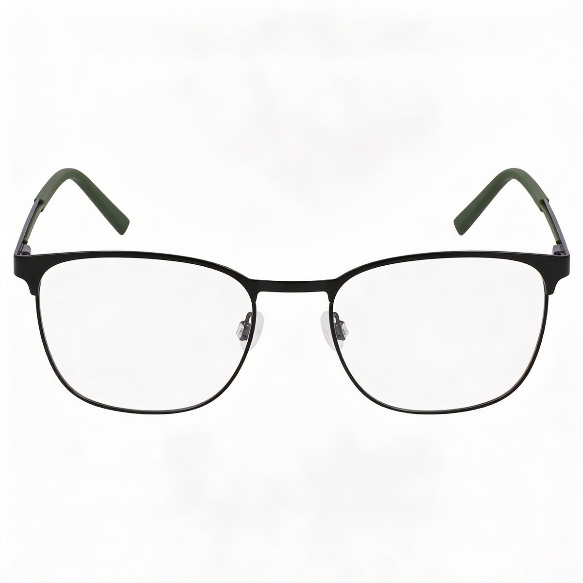 Nautica Modern Matte Black Round Eyeglasses for Men, 53mm, Photo 2