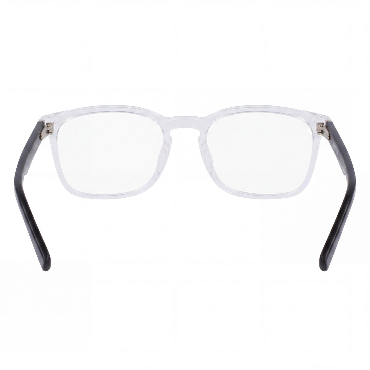 Nautica N8171 Black Rectangle Eyeglasses for Men, Metal 55mm, Photo 3