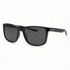 Nike 419678 Rectangle Sunglasses Unisex — side view, Non-Polarized Grey lens