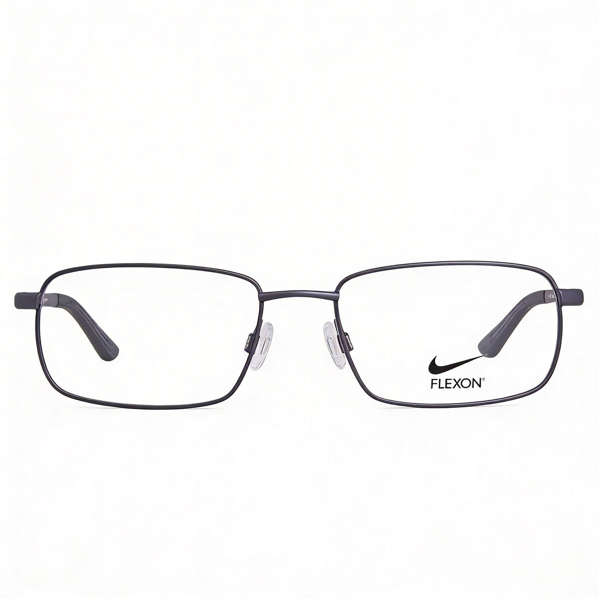 Nike 4294 Satin Gunmetal Rectangle Eyeglasses Unisex, Acetates 54mm, Photo 2