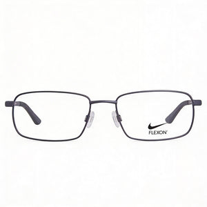 Nike 4294 Rectangle Eyeglasses Unisex — front view, Acetate