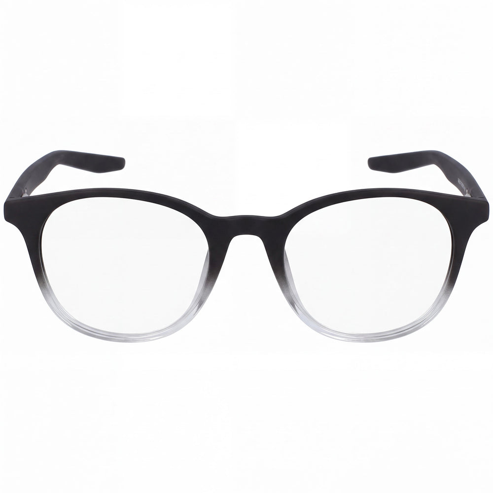 Nike 5020 40699 Oval Eyeglasses for Men — front view, Alloy Steel