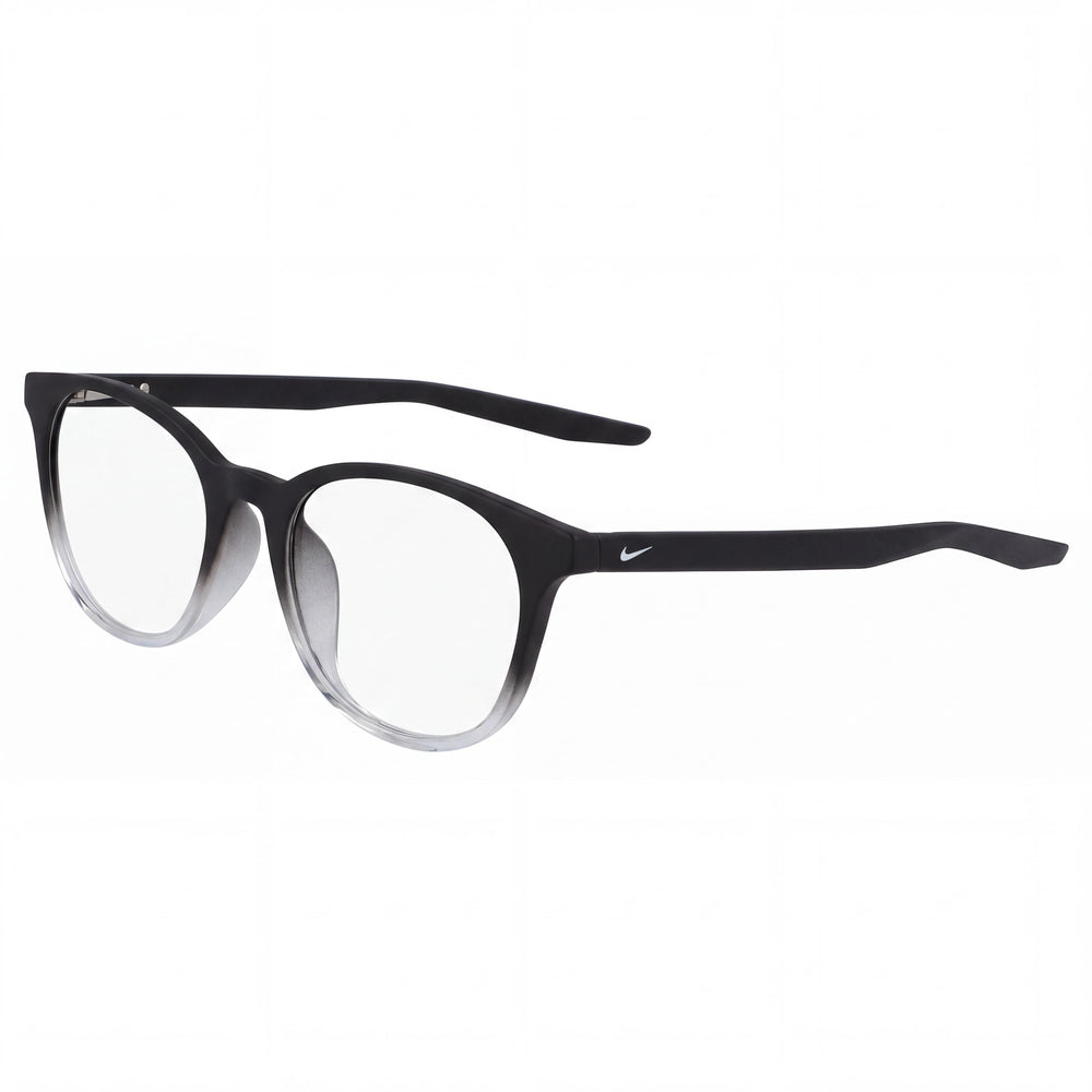 Nike 5020 40699 Matte Black Fade Oval Eyeglasses for Men, Alloy Steel frame