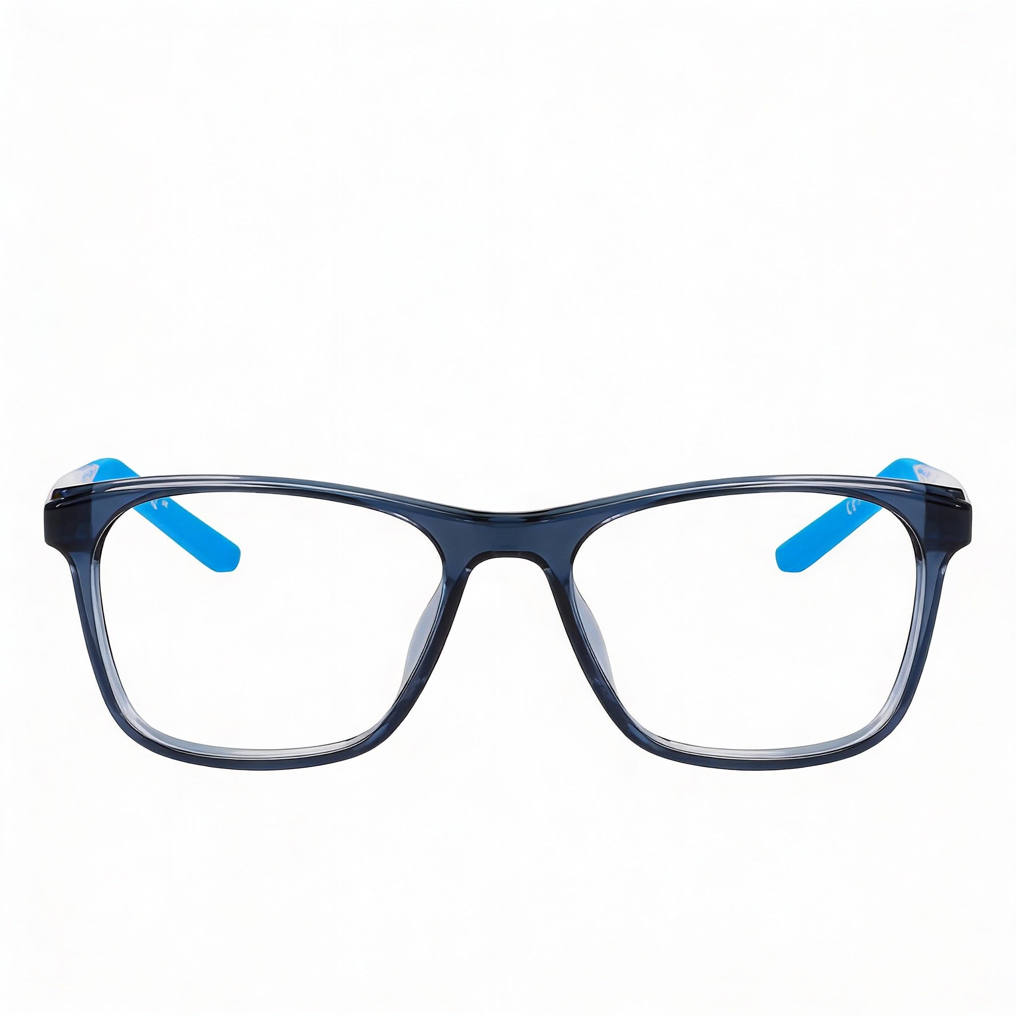 Nike 5058 Grey Photo Rectangle Unisex Eyeglasses, Plastic, Photo 2