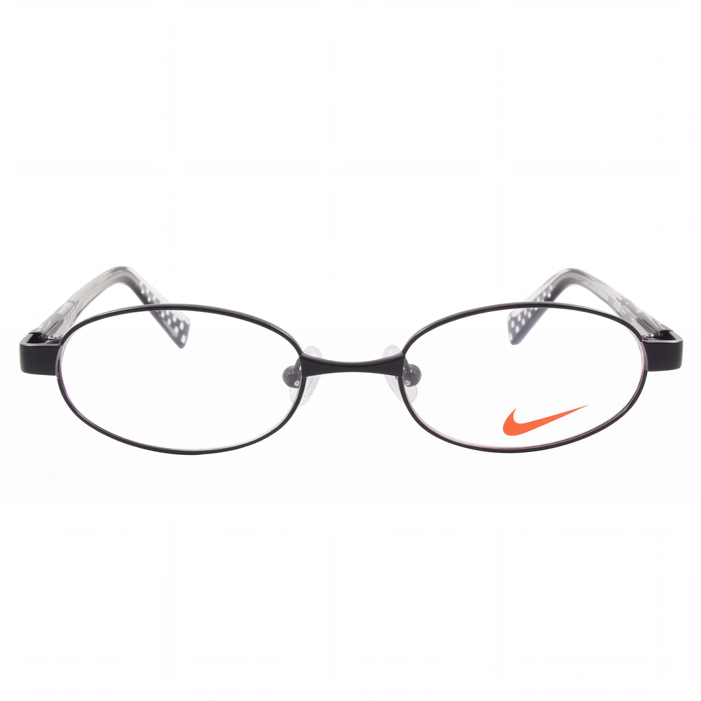Nike 5565 Oval Eyeglasses Unisex — front view, Composite frame