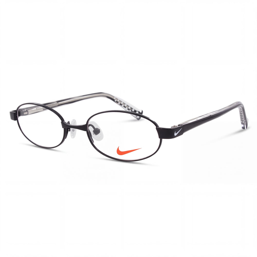 Nike 5565 Blue Oval Eyeglasses Unisex, Composite frame