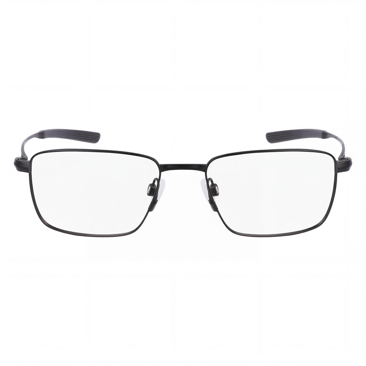 Gafas graduadas Nike 6046 rectangulares negro satinado unisex, 55 mm, Photo 2
