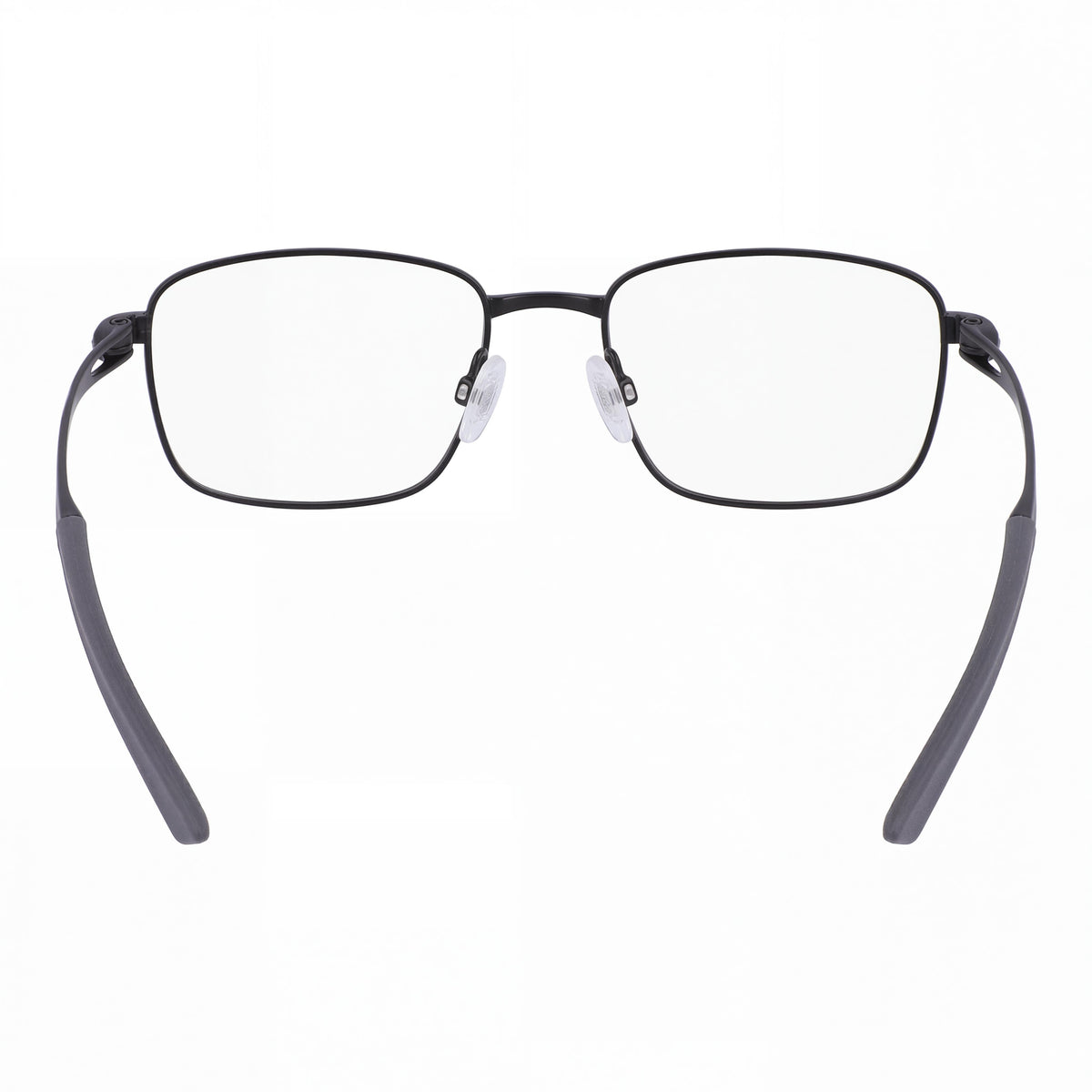 Gafas graduadas Nike 6046 rectangulares negro satinado unisex, 55 mm, Photo 4