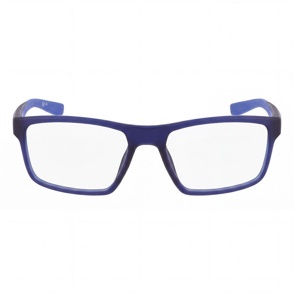 Nike 7015 N Rectangle Eyeglasses for Men — front view, Acetate