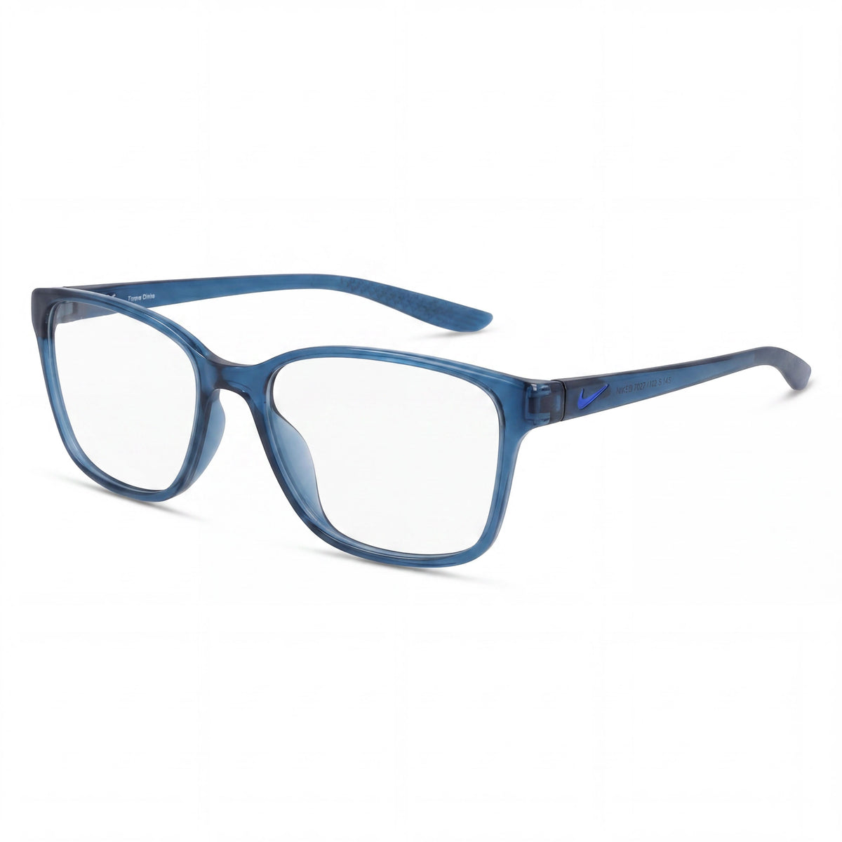 Gafas graduadas rectangulares para hombre Nike 7027 Midnight Turq, Photo 1