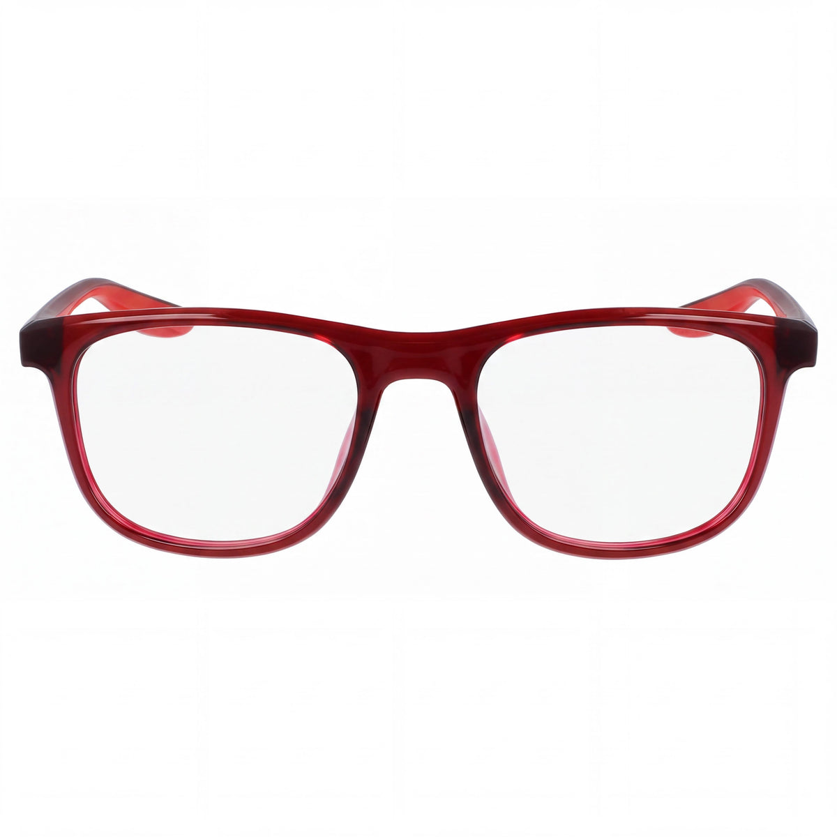 Nike 7037 Dark Beetroot Rectangle Eyeglasses for Men, 51mm, Photo 2