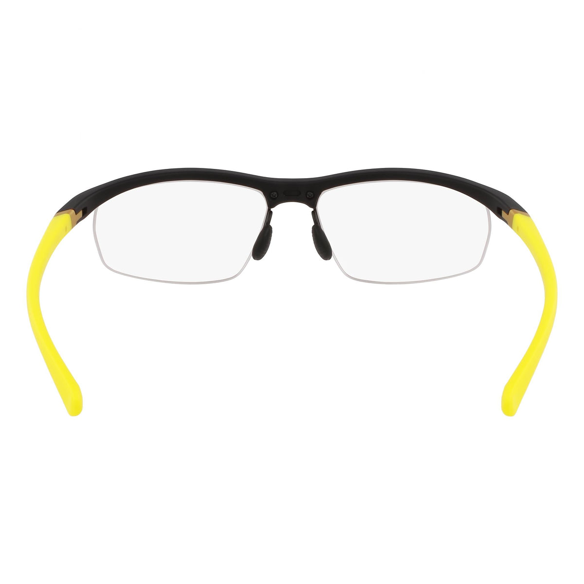 Gafas graduadas Nike 7070/3 Negro Mate Amarillo Sonic Rectangulares para Hombre, Photo 2