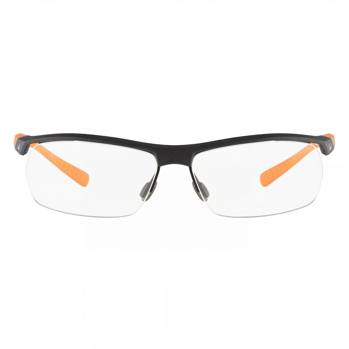 Gafas rectangulares Nike 7071/2 gris oscuro y naranja para hombre, 57 mm, Photo 2