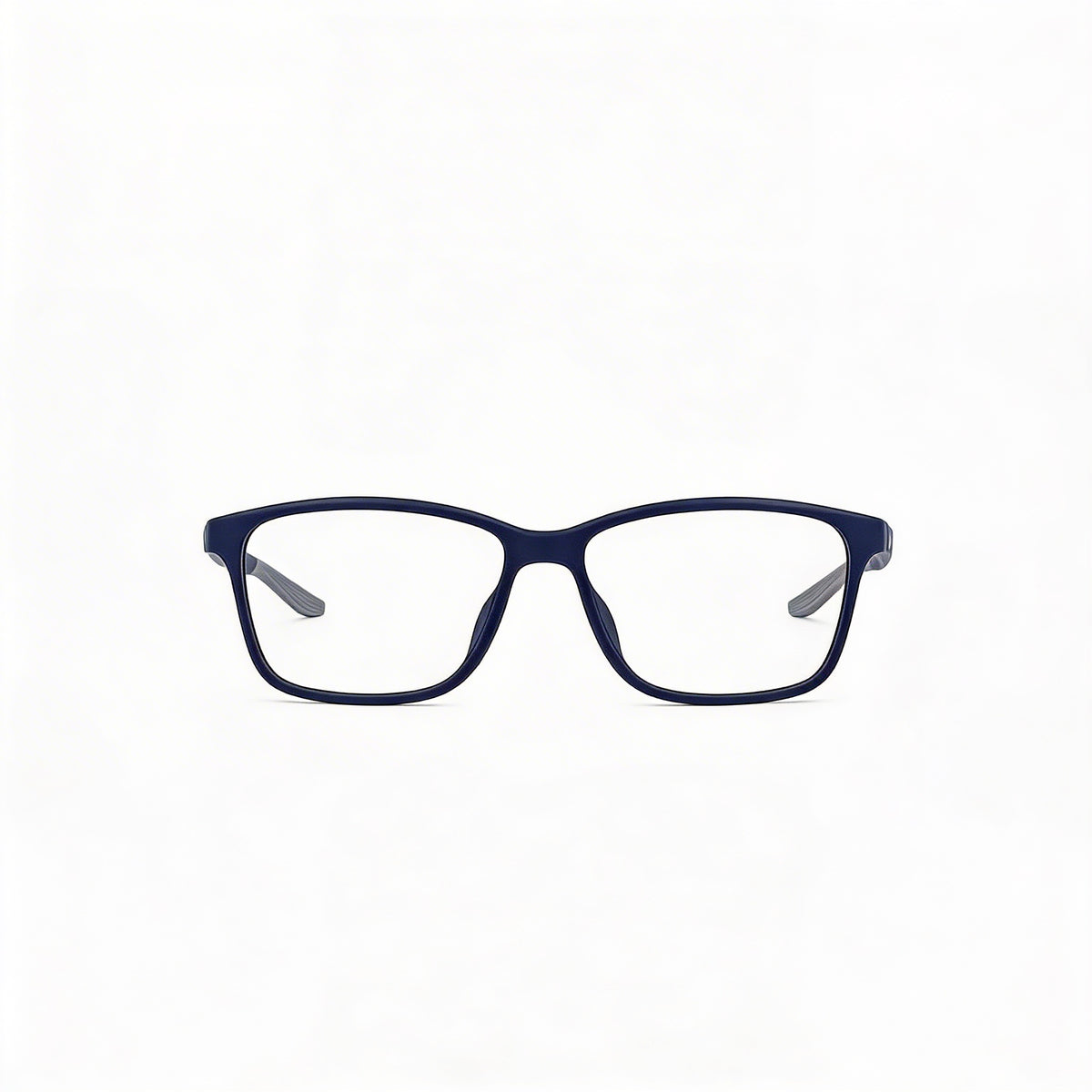 Gafas graduadas rectangulares Nike 7118 azules para hombre, 55 mm, Photo 2