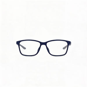 Nike 7118 Rectangle Eyeglasses for Men — front view, Plastic