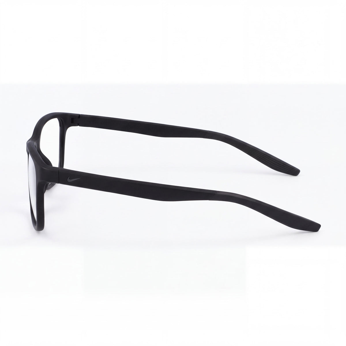 Nike 7118 N Matte Black Rectangle Eyeglasses Unisex, 55mm, Photo 3