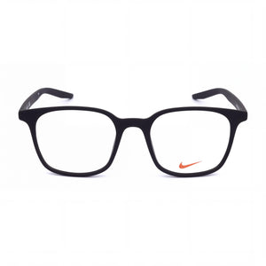 Nike 7124 Square Eyeglasses for Men — front view, Plastic