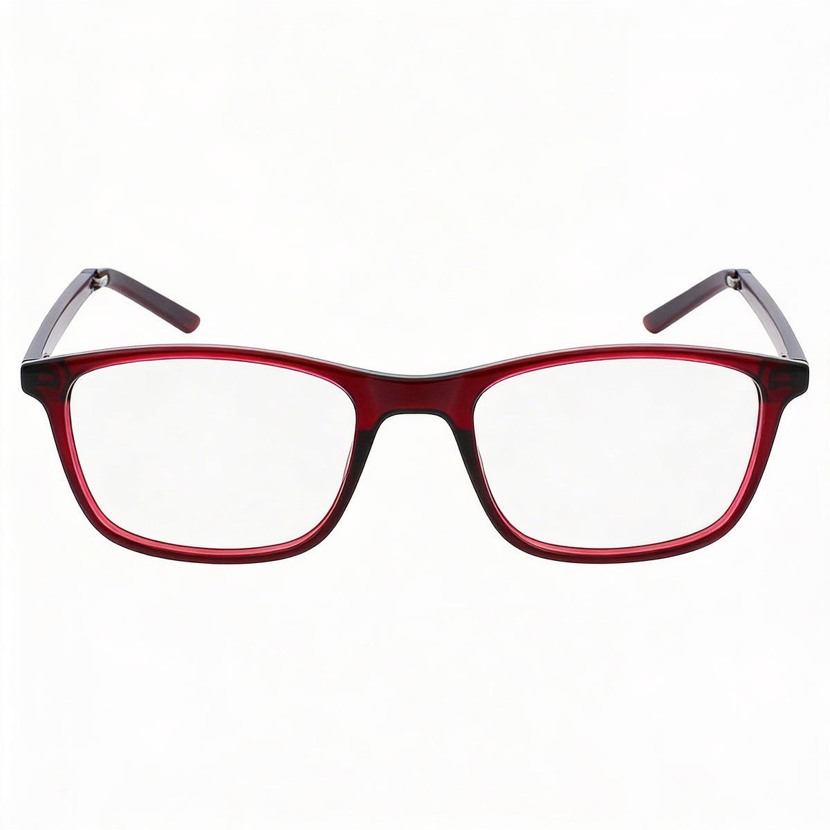 Nike 7129 46847 Gafas para mujer, rectangulares rojas, 52 mm, Photo 2