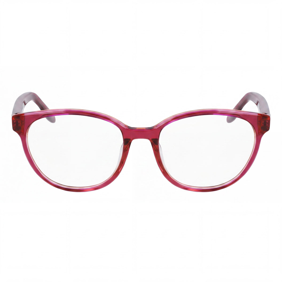 Gafas graduadas redondas Nike 7164 Crystal Berry/Pink para mujer, 52 mm, Photo 2