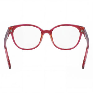 Nike 7164 Round Eyeglasses for Women — interior view, Polycarbonate demo lenses
