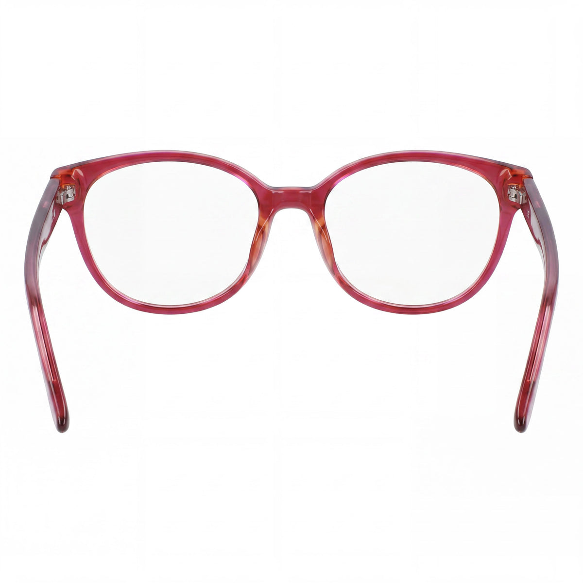 Gafas graduadas redondas Nike 7164 Crystal Berry/Pink para mujer, 52 mm, Photo 4
