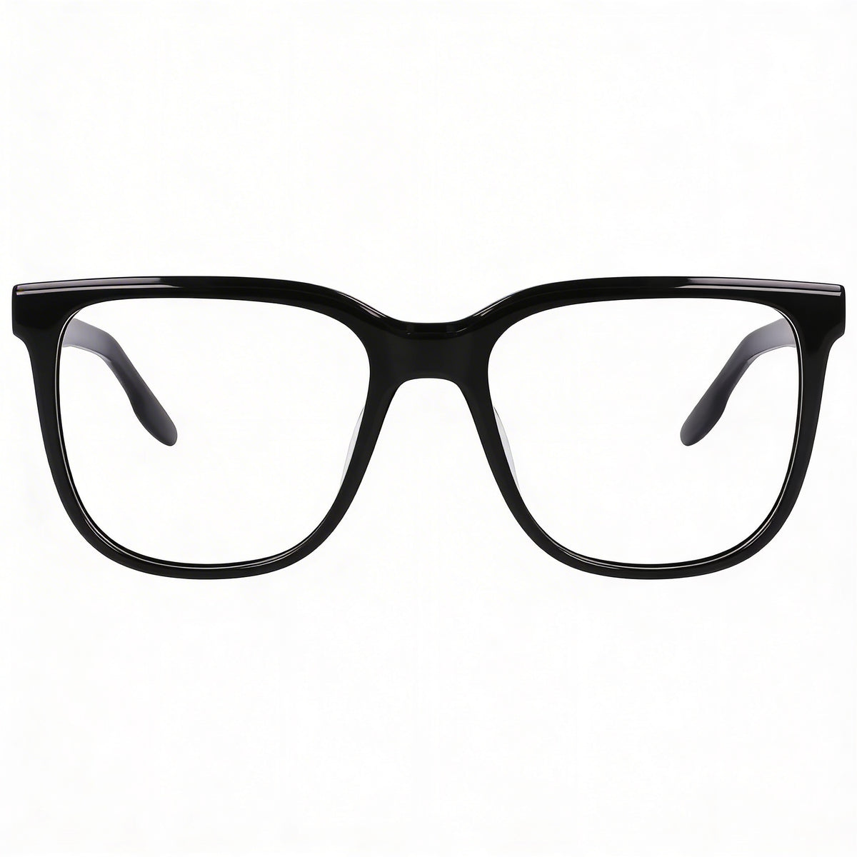 Gafas rectangulares Nike 7166 negras unisex, 53 mm, Photo 2