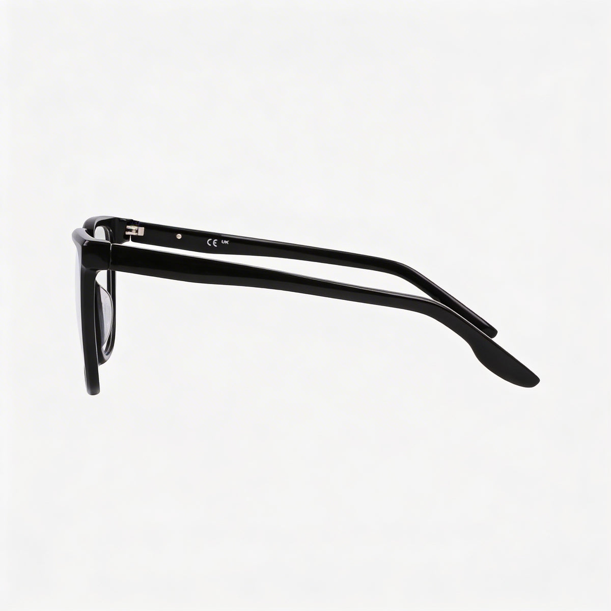 Gafas rectangulares Nike 7166 negras unisex, 53 mm, Photo 3