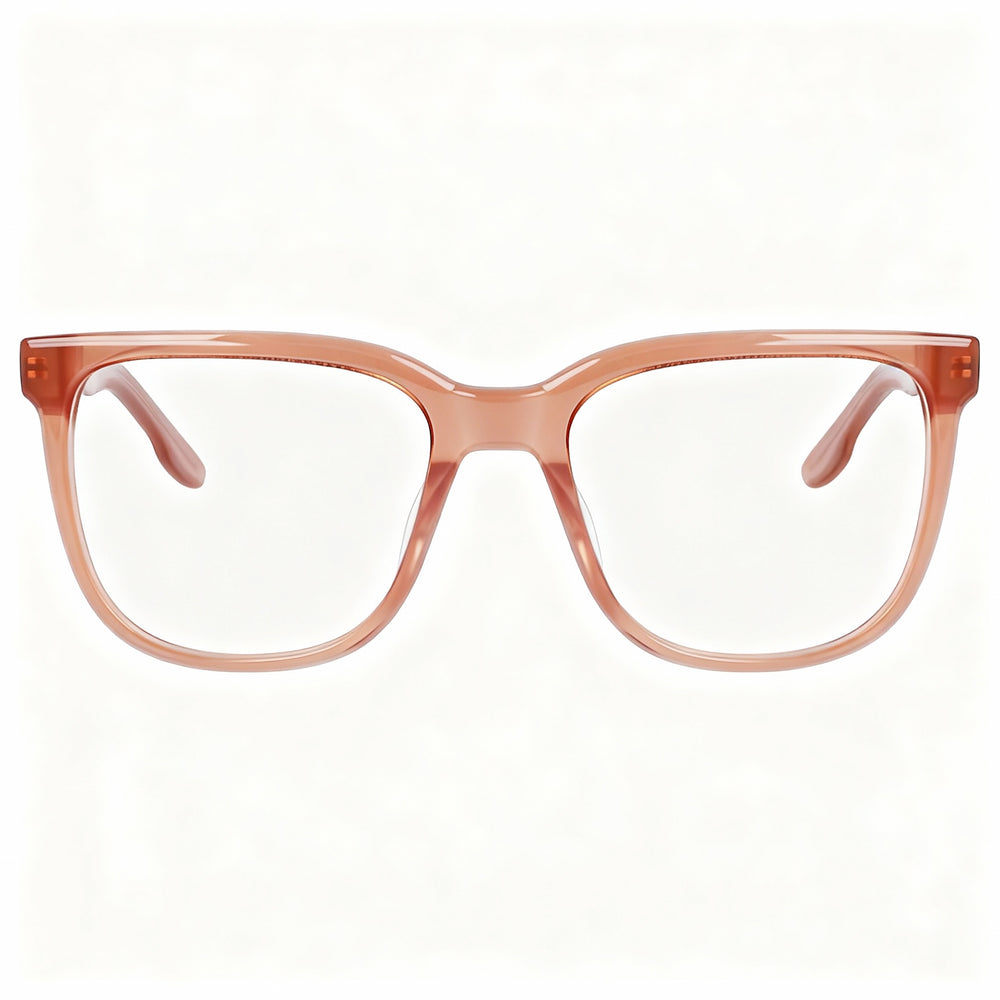 Nike 7166 Square Eyeglasses for Women — front view, Acetate
