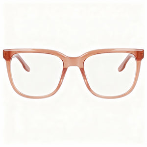 Nike 7166 Square Eyeglasses for Women — front view, Acetate