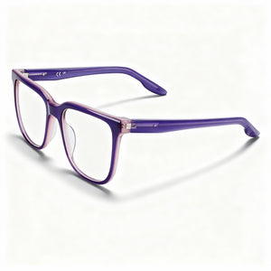 Nike 7166 Violet Square Eyeglasses for Women, Acetate frame