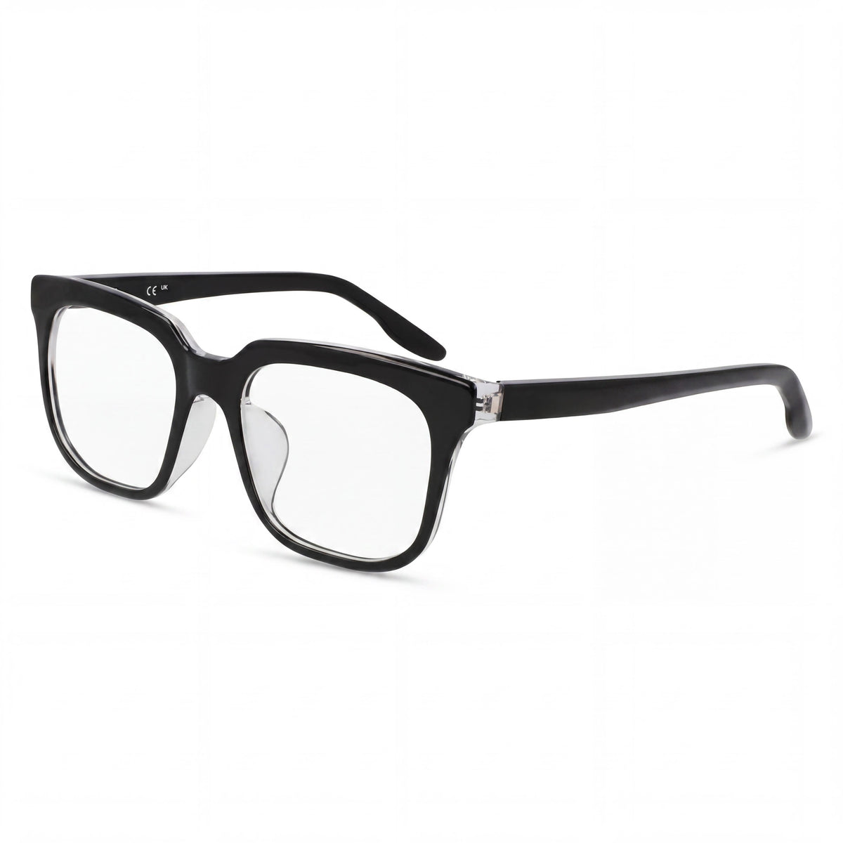Nike 7167lb Black Crystal Clear Eyeglasses for Men, 52mm, Photo 1