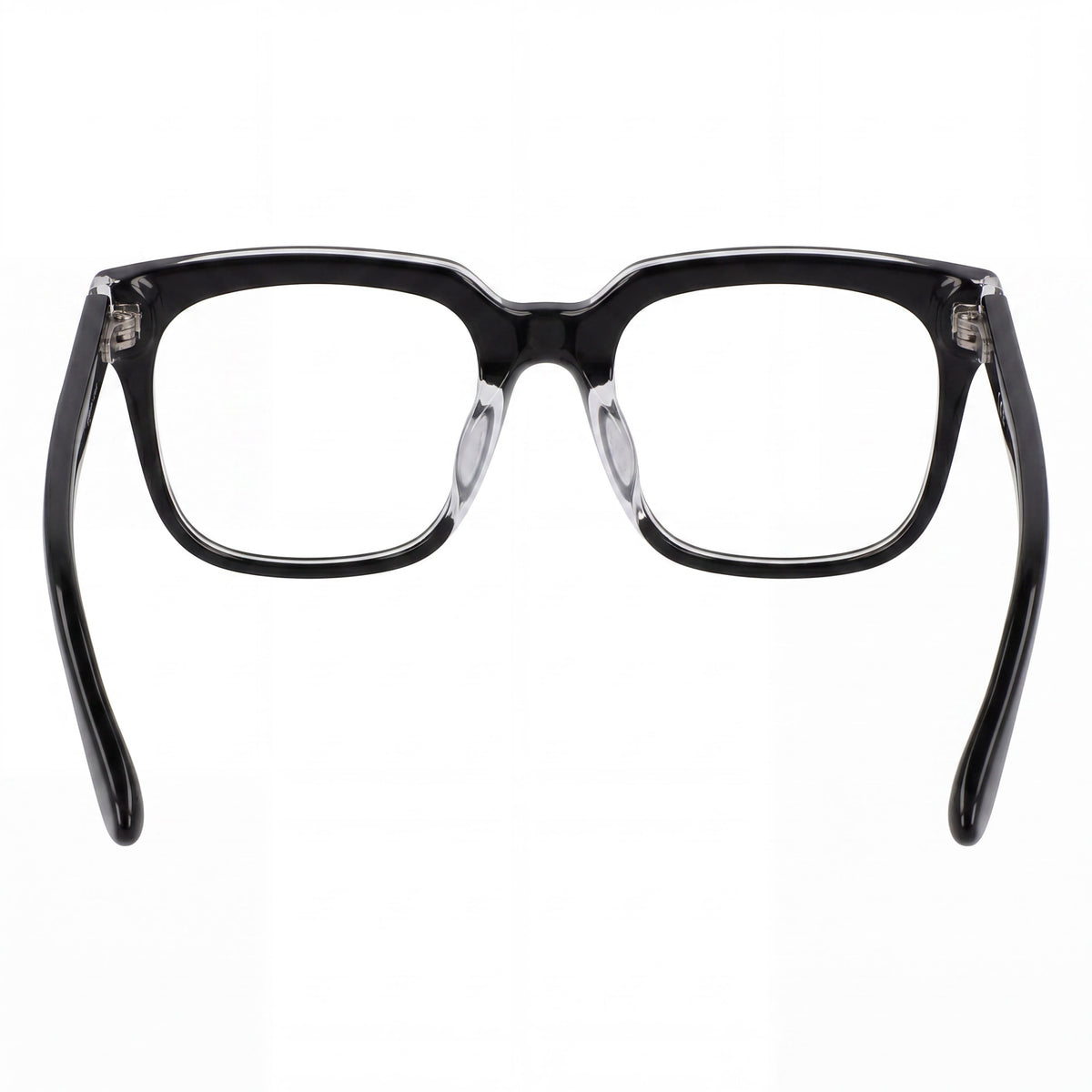 Nike 7167lb Black Crystal Clear Eyeglasses for Men, 52mm, Photo 3