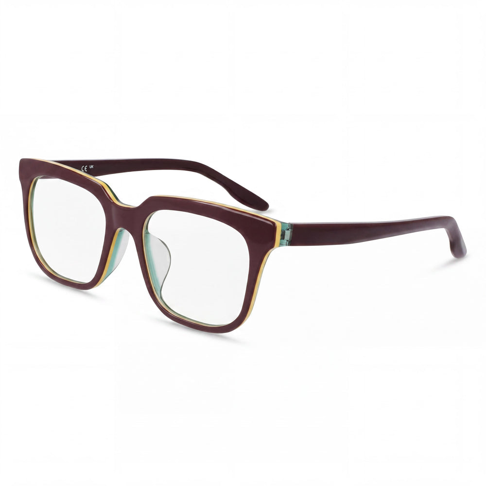 Nike 7167LB Brown Rectangle Eyeglasses for Men, Metal frame