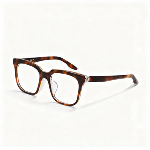 Nike 7167lb Tortoise Blush Rectangle Eyeglasses for Men, Metal frame