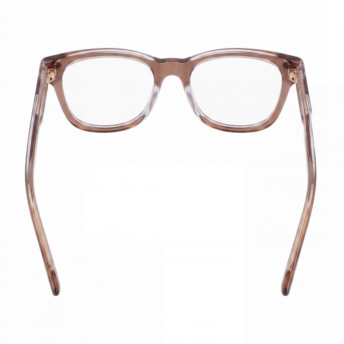 Gafas graduadas rectangulares para mujer Nike 7176 Mink Crystal Laminate, 51 mm, Photo 3