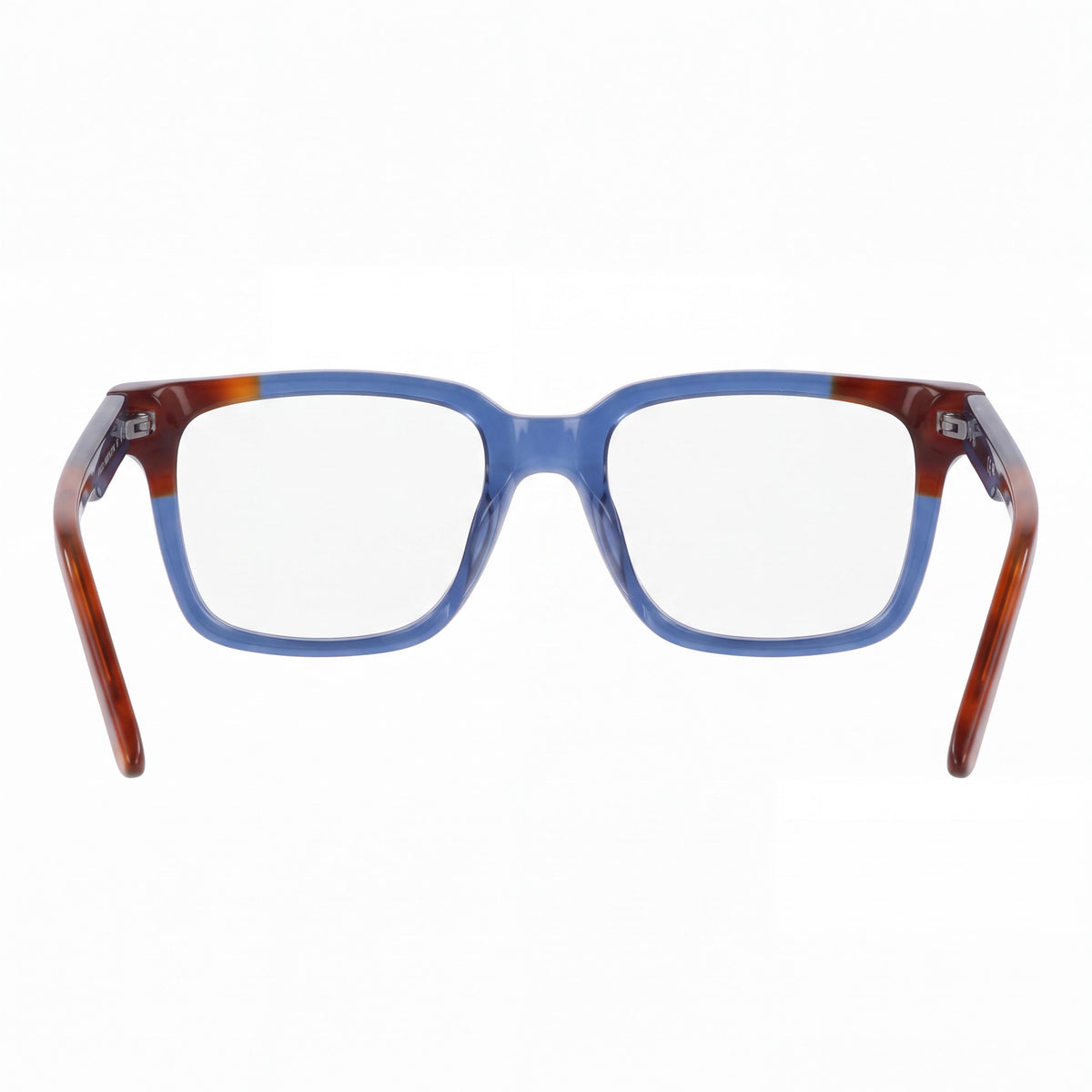 Nike 7178 Denim/Honey Tortoise Rectangle Eyeglasses Unisex, Photo 3