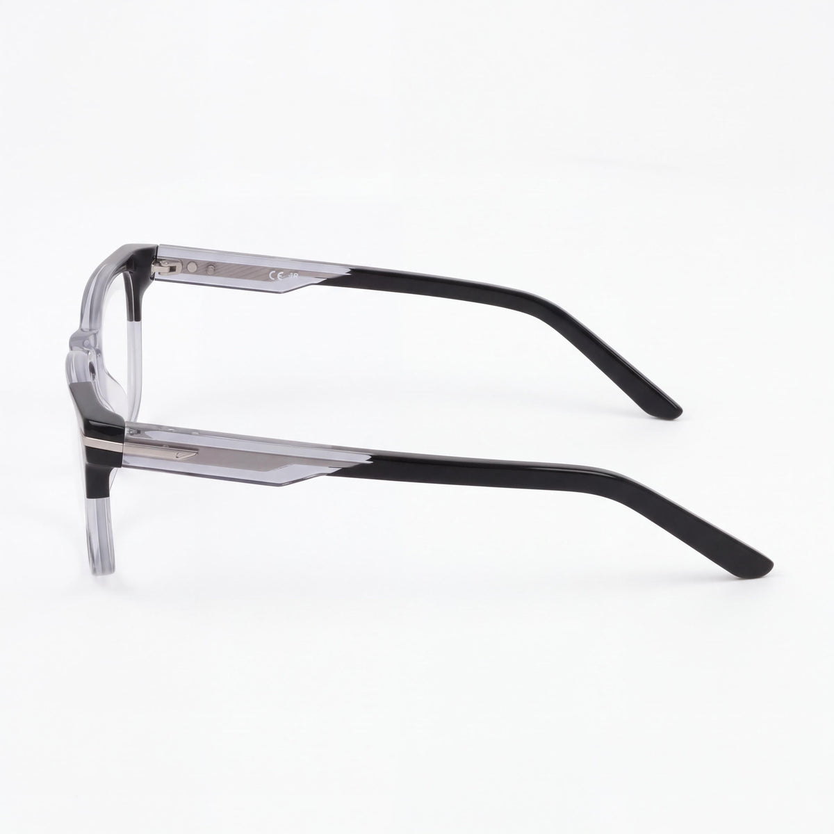 Gafas rectangulares unisex Nike 7180 gris/negro, Photo 3