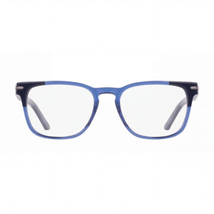 Nike 7180 Square Eyeglasses Unisex — front view, Acetate