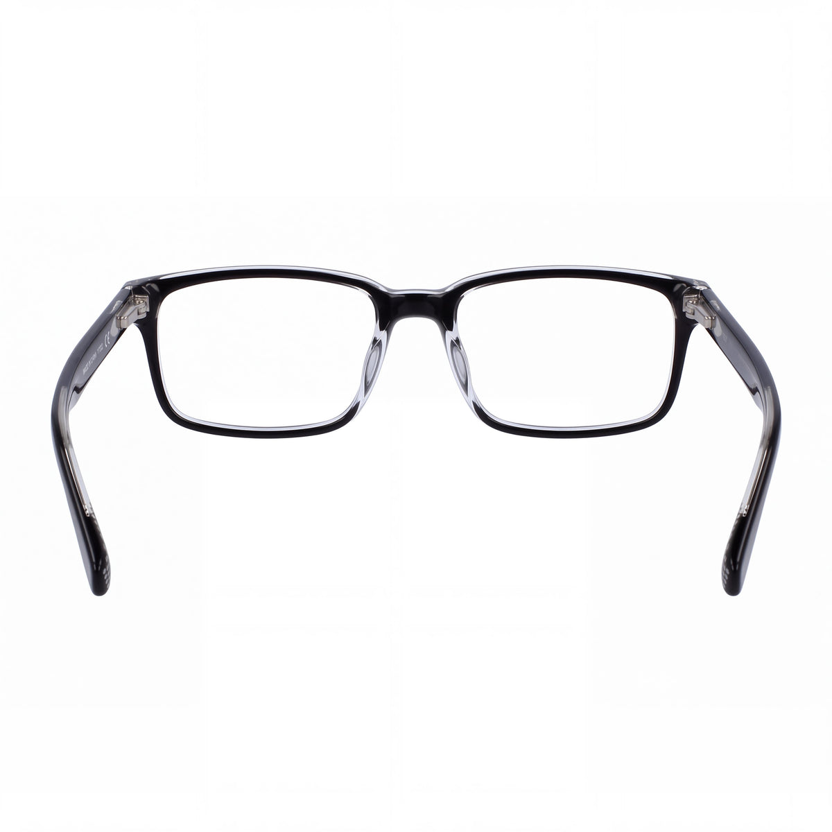 Gafas rectangulares unisex Nike 7240 N negras/transparentes, 55 mm, Photo 3