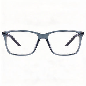 Nike 7258 Rectangle Eyeglasses Unisex — front view, Plastic