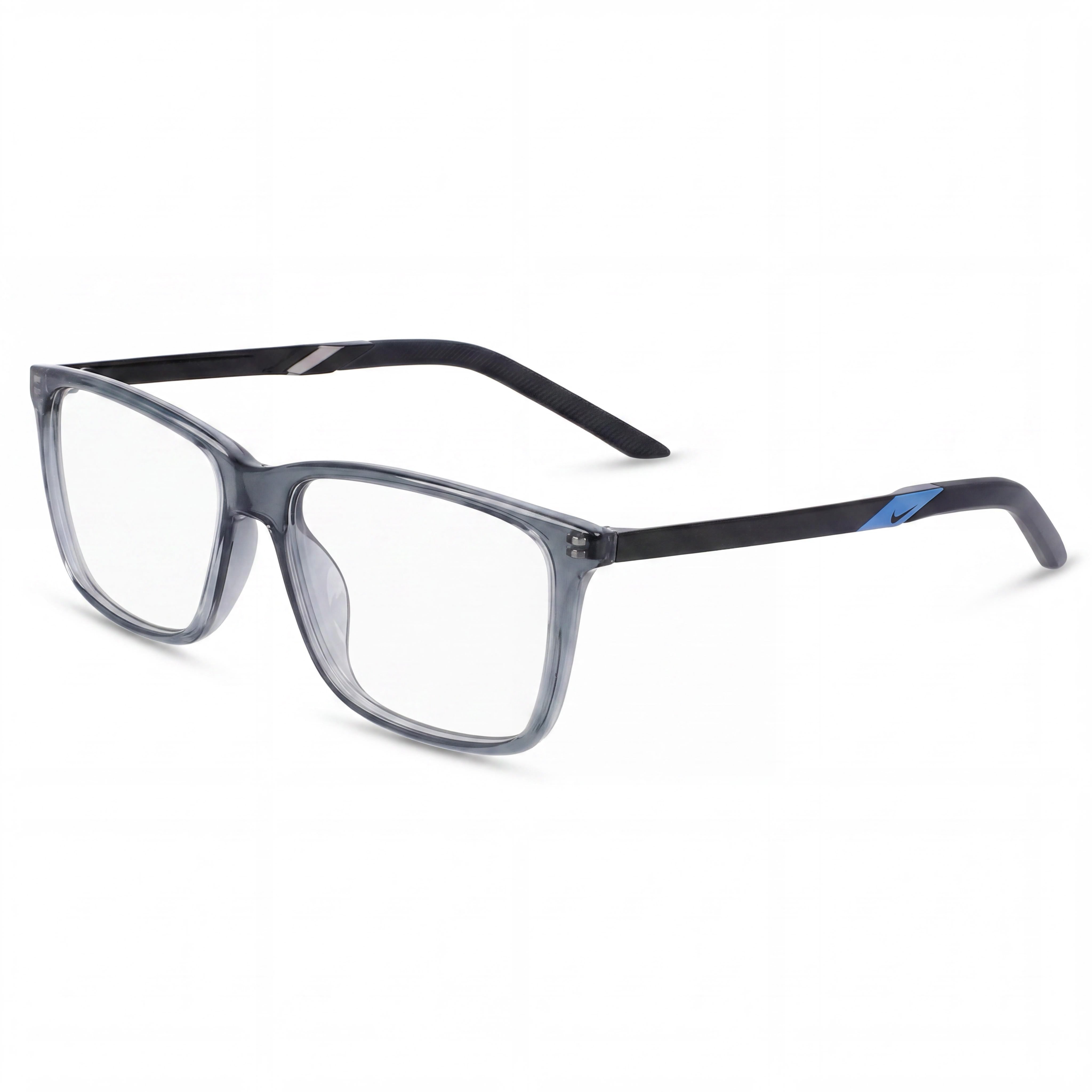 Gafas Nike 7258 negras rectangulares unisex, de plástico de 54 mm, Photo 1