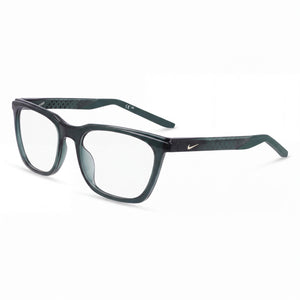 Nike 7273 Vintage Green Rectangle Eyeglasses Unisex, Metal frame