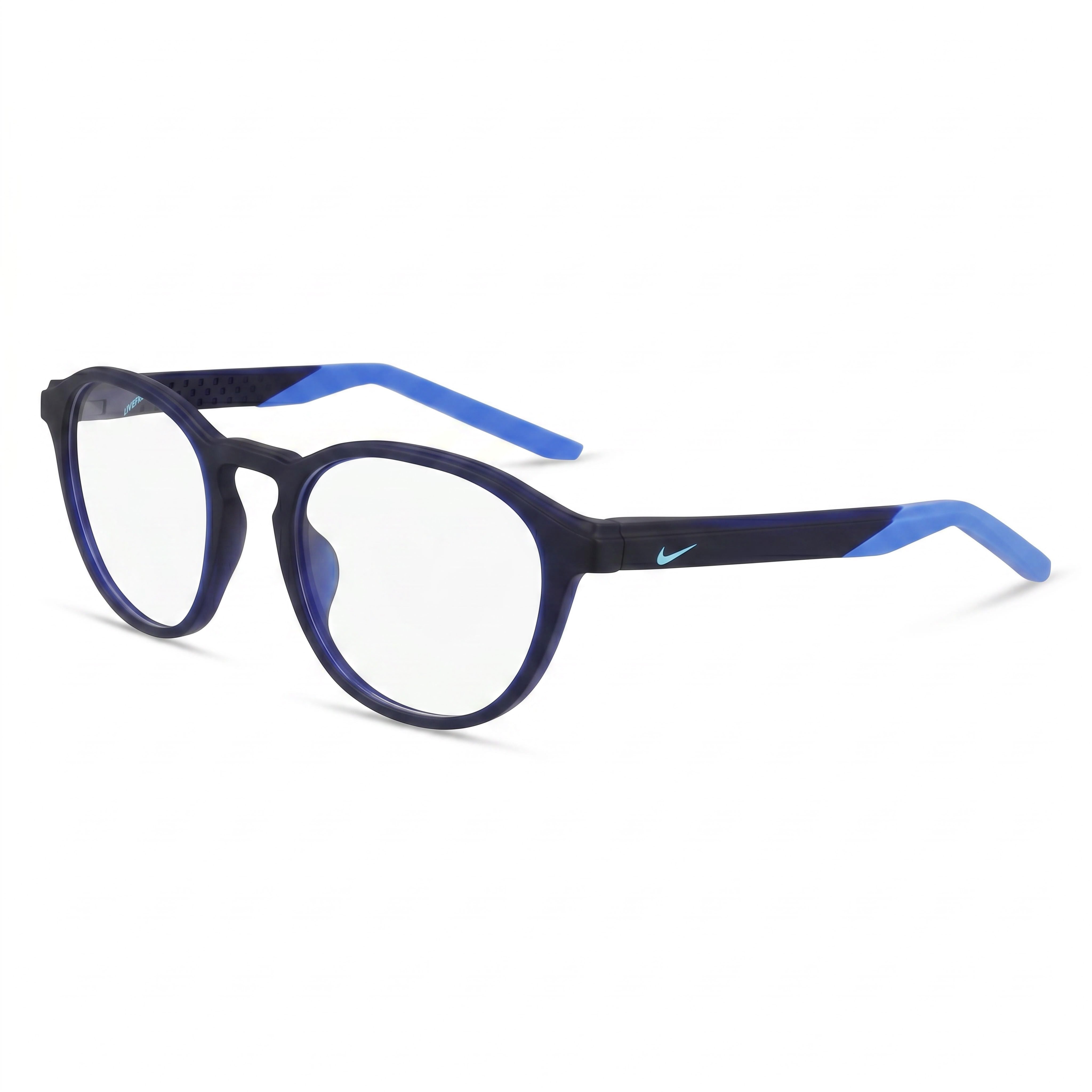 Gafas Nike 7274 Midnight Navy redondas unisex, de metal, 50 mm, Photo 1