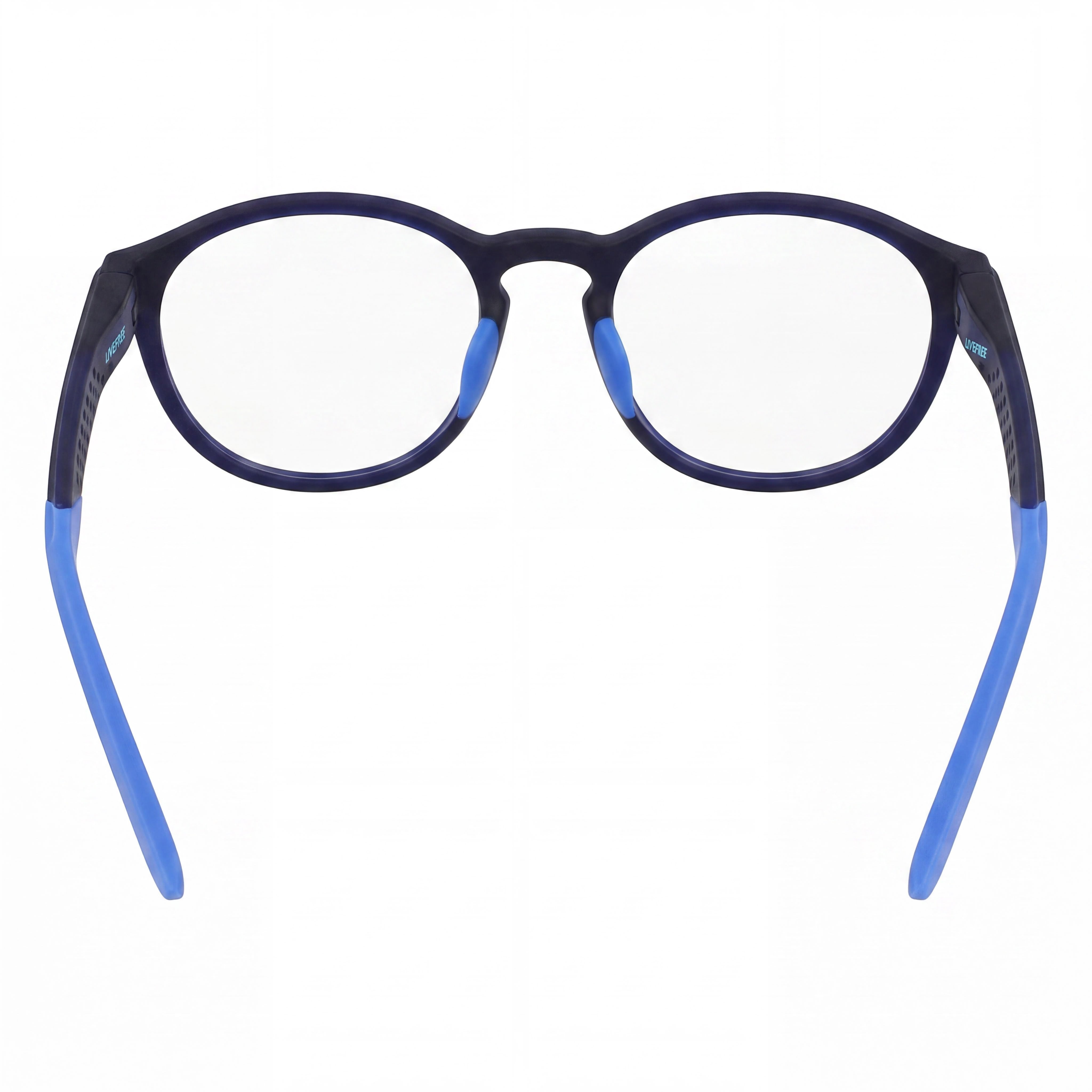 Gafas Nike 7274 Midnight Navy redondas unisex, de metal, 50 mm, Photo 3