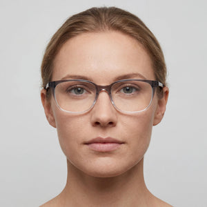 Nike 7283 Gray Eyeglasses Women — lifestyle wear, professional and business attire